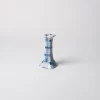 Bitossi Home Checkered Pattern Candle Holder