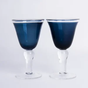 Bitossi Home Coppia Calici Blu