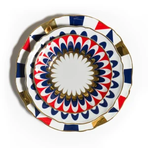 Bitossi Home Dessert Plate Flora