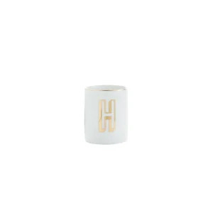 Bitossi Home Glass Letter H