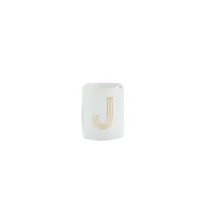Bitossi Home Glass Letter J