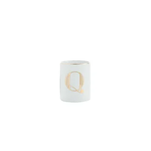 Bitossi Home Glass Letter Q