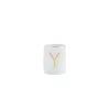 Bitossi Home Glass Letter Y
