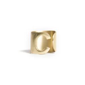 Bitossi Home Napkin Holder - Letter C