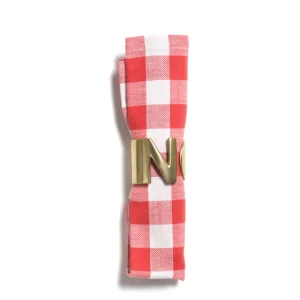 Bitossi Home Napkin Holder - Letter N