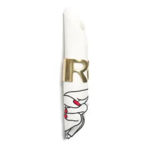 Bitossi Home Napkin Holder - Letter R