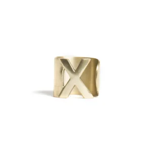Bitossi Home Napkin Holder - Letter X