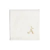 Bitossi Home Napkin Letter A