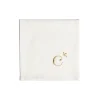 Bitossi Home Napkin Letter C