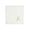 Bitossi Home Napkin Letter K