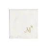Bitossi Home Napkin Letter M