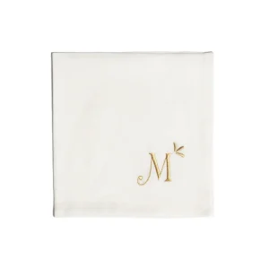 Bitossi Home Napkin Letter M