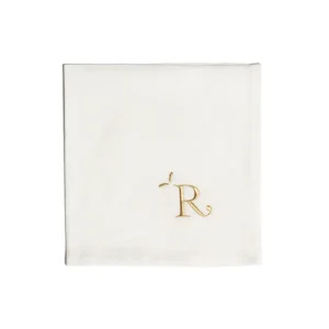 Bitossi Home Napkin Letter R