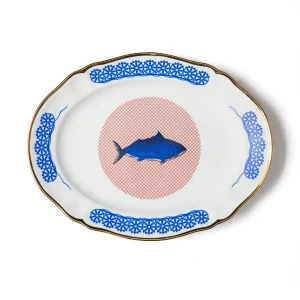 Bitossi Home Oval Tray Fish