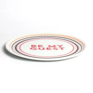 Bitossi Home Pizza Plate My Guest