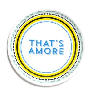 Bitossi Home Pizza Plate That'S Amore