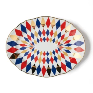 Bitossi Home Plate Ovale Quadri