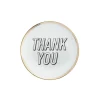 Bitossi Home Plate Thank You
