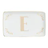 Bitossi Home Rectangular Tray Letter E