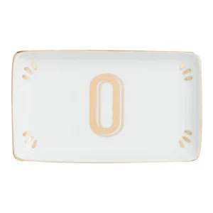 Bitossi Home Rectangular Tray Letter O