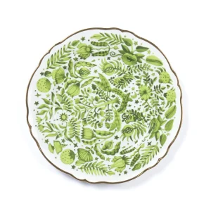 Bitossi Home Round Tray All Over Green