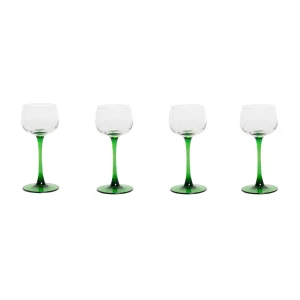Bitossi Home Set 6 Goblets Assorted Shapes - Transparent Texture