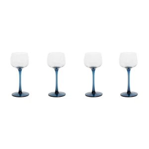 Bitossi Home Set 6 Goblets Assorted Shapes - Transparent Texture