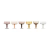 Bitossi Home Set 6 Goblets Assorted Shapes - Transparent Texture