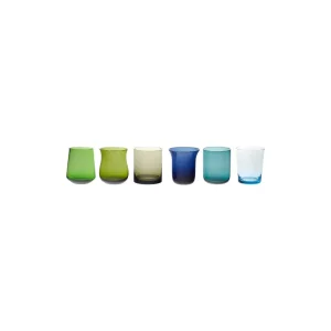 Bitossi Home Set 6 Liqueurs Mixed Shapes