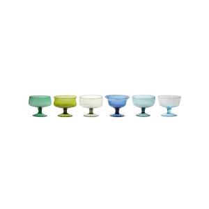 Bitossi Home Set 6 Small Cups Mixed Shapes