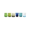 Bitossi Home Set 6 Tumblers Mixed Shapes