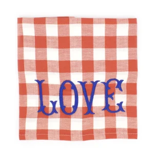 Bitossi Home Tea Towel Love
