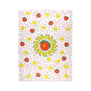Bitossi Home Tea Towel Pear - Orange Subject